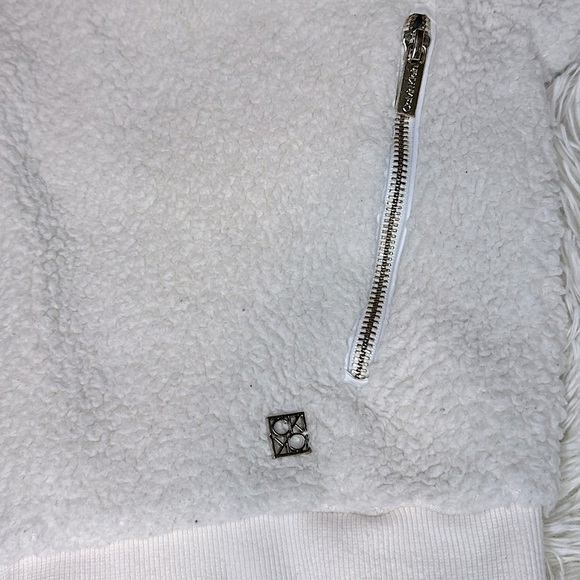 Calvin Klein Cropped Teddy Jacket - Picture 7 of 10